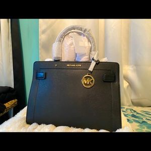 Michael Kors Rayne Medium Saffiano Leather Satchel